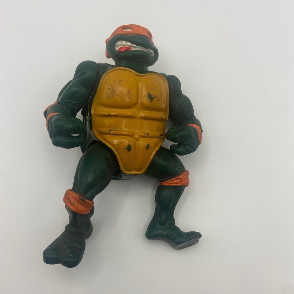 Vintage 1991 Playmates Teenage Mutant‎ Ninja Turtles Michelangelo Figure